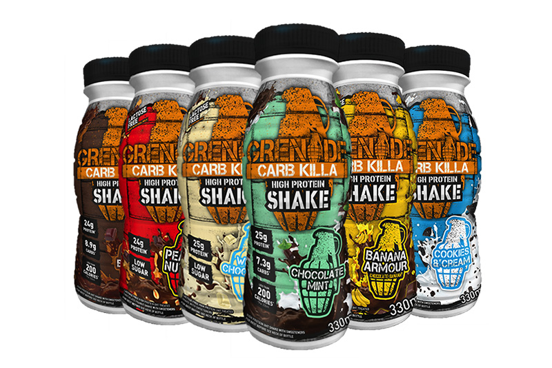 6x Grenade Shakes